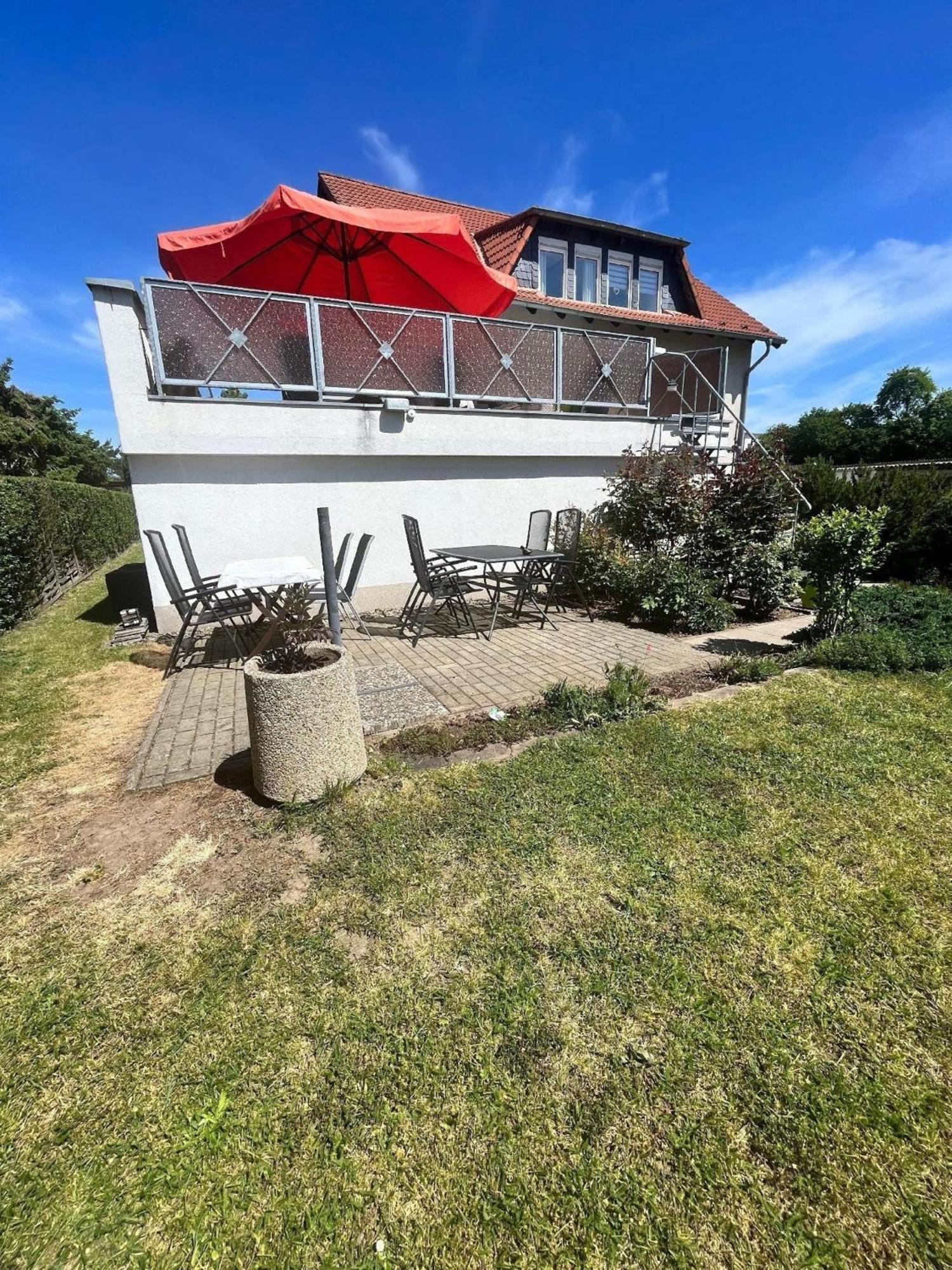 Wunderschoene Wohnung In Warnstedt Mit Garten Und Grill Thale Exteriör bild