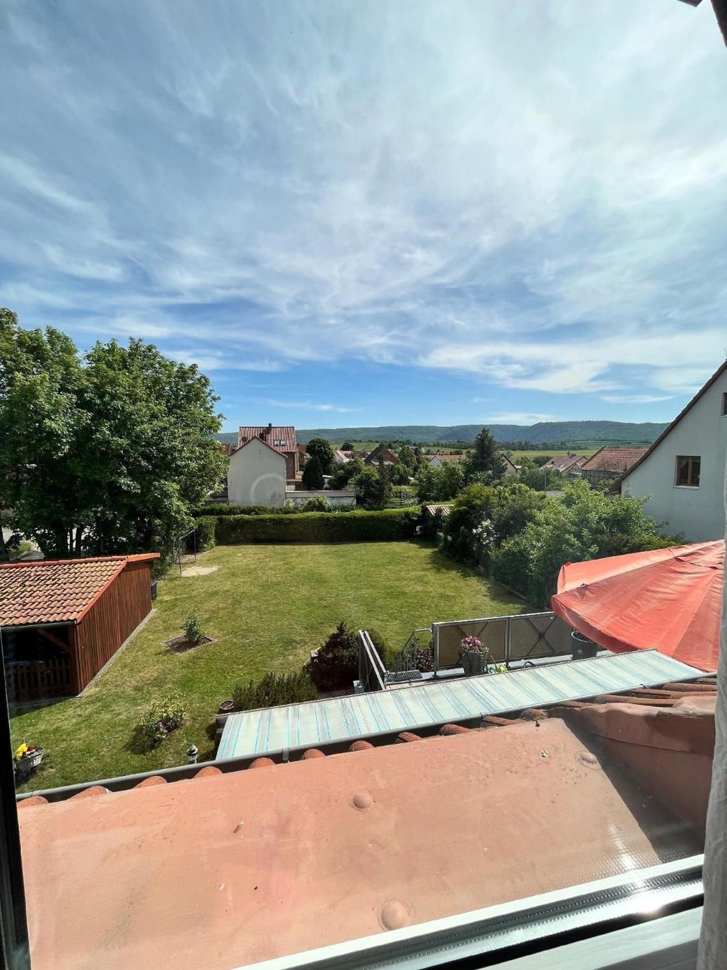 Wunderschoene Wohnung In Warnstedt Mit Garten Und Grill Thale Exteriör bild